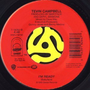 画像2: TEVIN CAMPBELL / I'M READY (45's) (2)