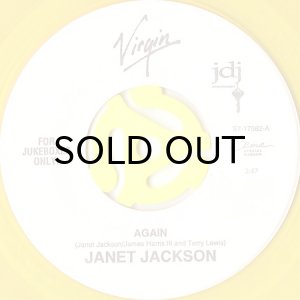 画像1: JANET JACKSON / AGAIN (45's) (YELLOW CLEAR VINYL) (1)