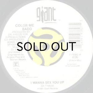 画像1: COLOR ME BADD / I WANNA SEX YOU UP (45's) (1)