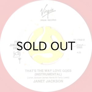 画像2: JANET JACKSON / THAT'S THE WAY LOVE GOES (45's) (RED CLEAR VINYL) (2)