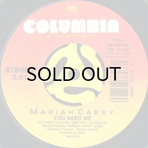 画像1: MARIAH CAREY / YOU NEED ME (45's) (1)