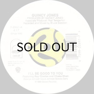 画像3: QUINCY JONES / I'LL BE GOOD TO YOU (45's) (PICTURE SLEEVE) (3)