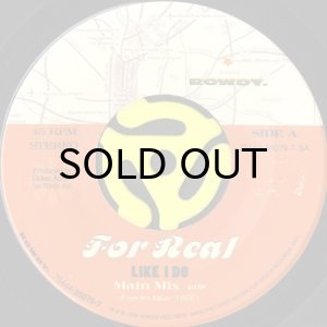 画像3: FOR REAL / LIKE I DO (45's) (PICTURE SLEEVE) (3)