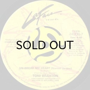 画像2: TONI BRAXTON / UN-BREAK MY HEART (45's) (2)