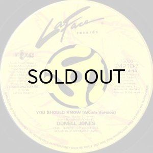 画像2: DONELL JONES / KNOCKS ME OFF MY FEET b/w YOU SHOULD KNOW (45's) (2)