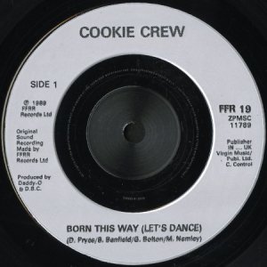 画像3: COOKIE CREW / BORN THIS WAY (LET'S DANCE) (45's) (3)