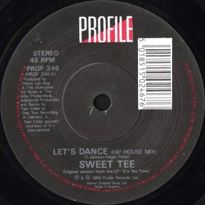 画像1: SWEET TEE / LET'S DANCE (45's) (1)