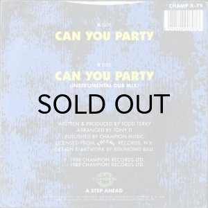 画像2: ROYAL HOUSE / CAN YOU PARTY (45's) (2)