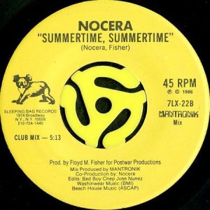 画像2: NOCERA / SUMMERTIME SUMMERTIME (45's) (2)