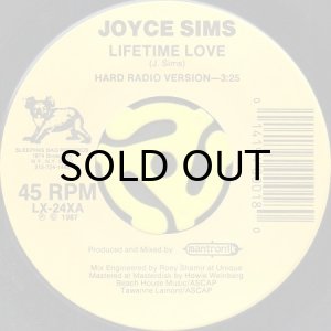 画像3: JOYCE SIMS / LIFETIME LOVE (45's) (PICTURE SLEEVE) (3)