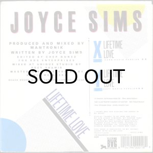画像2: JOYCE SIMS / LIFETIME LOVE (45's) (PICTURE SLEEVE) (2)