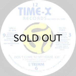 画像2: L'TRIMM / CARS WITH THE BOOM (45's) (2)