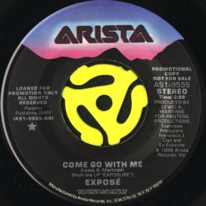 画像3: EXPOSE / COME GO WITH ME (45's) (PICTURE SLEEVE) (3)