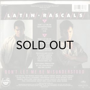 画像2: LATIN RASCALS / DON'T LET ME BE MISUNDERSTOOD (45's) (PICTURE SLEEVE) (2)
