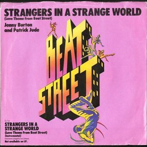 画像1: JENNY BURTON & PATRICK JUDE / STRANGERS IN A STRANGE WORLD (45's) (PICTURE SLEEVE) (1)