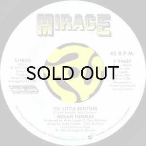 画像1: NOLAN THOMAS / YO' LITTLE BROTHER (45's) (1)