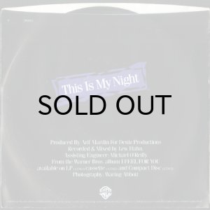 画像2: CHAKA KHAN / THIS IS MY NIGHT (45's) (PICTURE SLEEVE) (2)