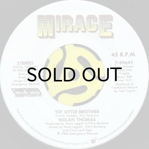 画像2: NOLAN THOMAS / YO' LITTLE BROTHER (45's) (2)