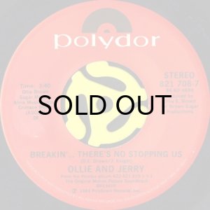 画像1: OLLIE & JERRY / BREAKIN'...THERE'S NO STOPPING US (45's) (1)