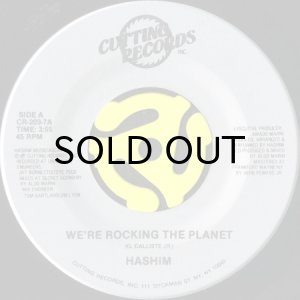 画像1: HASHIM / WE'RE ROCKING THE PLANET (45's) (1)