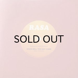 画像3: RASA / WHEN WILL THE DAY COME b/w QUESTIONS IN MY MIND (45's) (3)