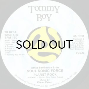 画像1: AFRIKA BAMBAATAA & THE SOUL SONIC FORCE / PLANET ROCK (45's) (1)