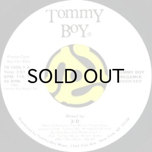 画像1: 3-D / TOMMY BOY MEGAMIX (45's) (WHITE PROMO) (1)