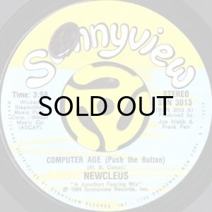画像1: NEWCLEUS / COMPUTER AGE (PUSH THE BUTTON) (45's) (1)