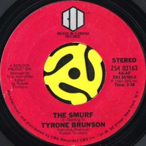 画像1: TYRONE BRUNSON / THE SMURF b/w I NEED LOVE (45's) (1)