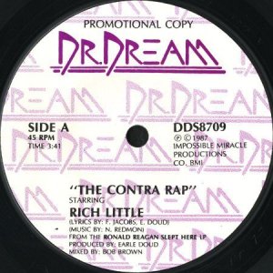 画像1: RICH LITTLE / THE CONTRA RAP (45's) (1)