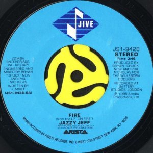 画像1: JAZZY JEFF / FIRE b/w WE JUST WANT TO HAVE FUN (45's) (1)