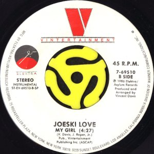 画像2: JOESKI LOVE / MY GIRL (45's) (2)