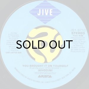 画像1: WHODINI / YOU BROUGHT IT ON YOURSELF b/w I'M DEF (45's) (1)