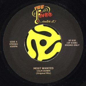 画像1: MOST WANTED / CALM DOWN (45's) (1)