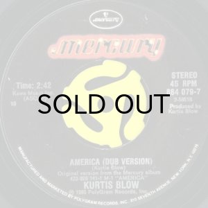 画像2: KURTIS BLOW / AMERICA (45's) (2)