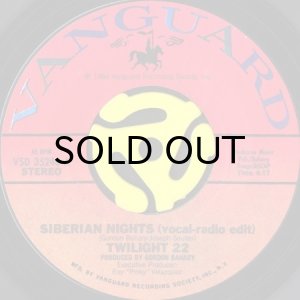 画像1: TWILIGHT 22 / SIBERIAN NIGHTS (45's) (1)