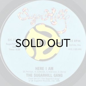 画像1: THE SUGARHILL GANG / HERE I AM b/w RAPPER'S DELIGHT (45's) (1)