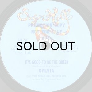 画像2: SYLVIA / IT'S GOOD TO BE THE QUEEN (45's) (PROMO) (2)