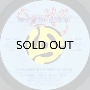 画像2: WEST STREET MOB / LET'S DANCE (MAKE YOUR BODY MOVE) (45's) (PROMO) (2)