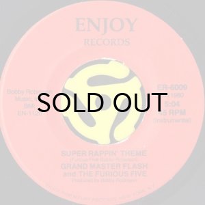 画像2: GRANDMASTER FLASH & THE FURIOUS FIVE / SUPER RAPPIN' NO.2 (45's) (2)
