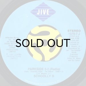 画像1: SCHOOLLY D / PARKSIDE 5-2 b/w SATURDAY NIGHT (45's) (1)