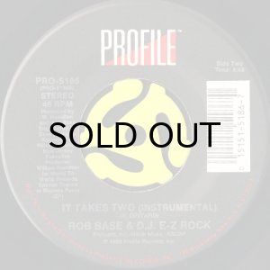 画像2: ROB BASE & DJ E-Z ROCK / IT TAKES TWO (45's) (2)