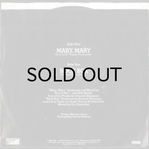 画像2: RUN-D.M.C. / MARY, MARY b/w ROCK BOX (45's) (PICTURE SLEEVE) (2)