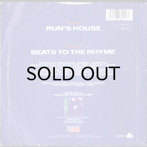 画像2: RUN-D.M.C. / RUN'S HOUSE b/w BEATS TO THE RHYME (45's) (2)
