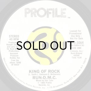 画像1: RUN-D.M.C. / KING OF ROCK (45's) (WHITE PROMO) (1)