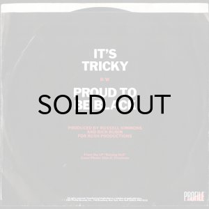 画像2: RUN-D.M.C. / IT'S TRICKY b/w PROUD TO BE BLACK (45's) (PICTURE SLEEVE) (2)