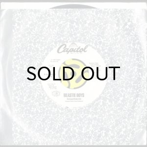 画像3: BEASTIE BOYS / SHADRACH (45's) (WHITE PROMO) (3)