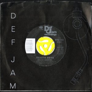 画像3: BEASTIE BOYS / BRASS MONKEY b/w POSSE IN EFFECT (45's) (3)