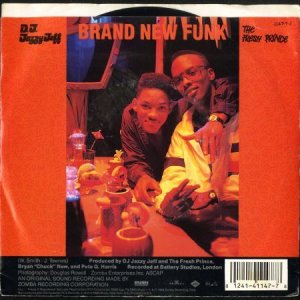 画像2: DJ JAZZY JEFF & THE FRESH PRINCE / GIRLS AIN'T NOTHING BUT TROUBLE b/w BRAND NEW FUNK (45's) (PICTURE SLEEVE) (2)