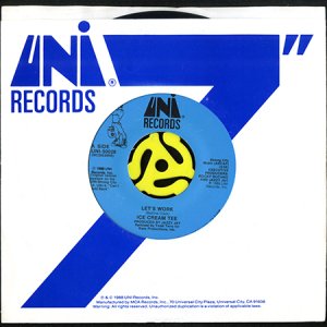 画像3: ICE CREAM TEE / LET'S WORK (45's) (3)